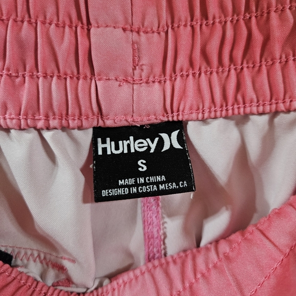 Hurley Pink‎ Tie-Dye Swim Shorts Small - Picture 7 of 7